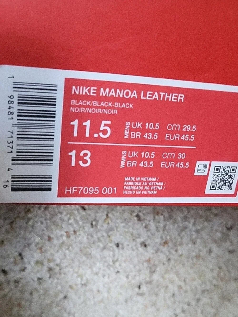Men's Nike Manoa Leather Boot